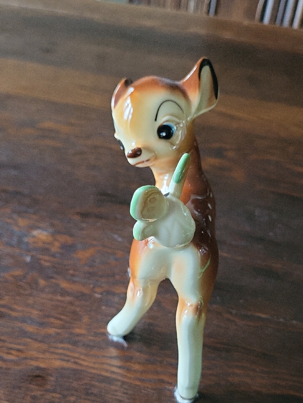 Disney Vintage Ceramic Bambi Figurine with Butterfly - Picture 5 of 8